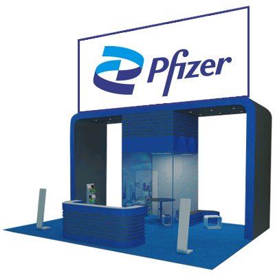 pfizer booth